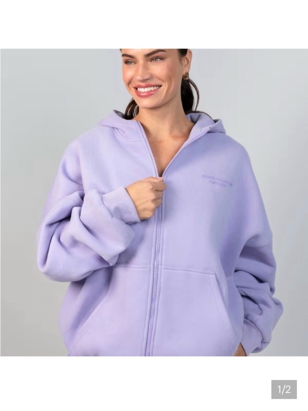 Comfrt lavender hoodie